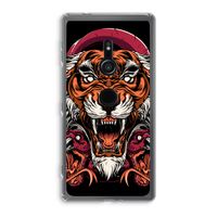 Tiger and Rattlesnakes: Sony Xperia XZ2 Transparant Hoesje