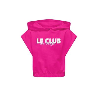 Kids ONLY zomer sweatshirt S/S meisjes - fuchsia, roze paars - Kogamanda