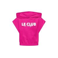 Kids ONLY zomer sweatshirt S/S meisjes - fuchsia, roze paars - Kogamanda