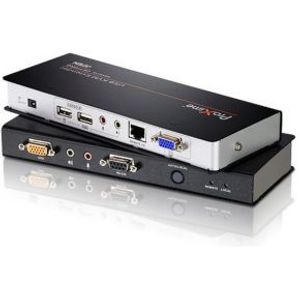 ATEN USB VGA/Geluid Cat 5 KVM Verlenger met Deskew (1280 x 1024@300m)