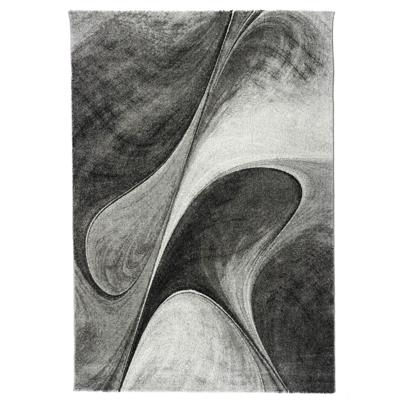 Vloerkleed Brilliance 662-995 Grijs-80 x 150 cm