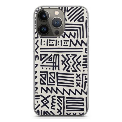 Marrakech print: iPhone 13 Pro Transparant Hoesje