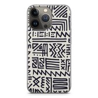 Marrakech print: iPhone 13 Pro Transparant Hoesje