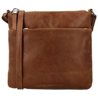 Hide & Stitches Schoudertasje Porto Bruin