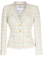 CHANEL Pre-Owned blazer en tweed (2005) - Multicolore