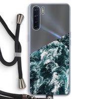 Zee golf: Oppo A91 Transparant Hoesje met koord
