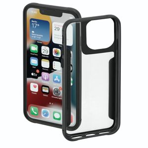 Hama Metallic Frame Cover Voor Apple IPhone 14 Pro Transparant