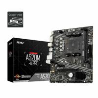 Moederbord MSI A520M-A PRO AMD A520 AMD AM4
