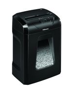 Fellowes Powershred 12C papiervernietiger Kruisversnippering 22,5 cm Zwart - thumbnail