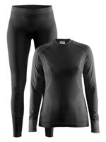Craft Seamless Zone onderkleding voordeelset zwart dames XL