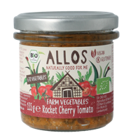 Allos Farm vegetables rucola & kerstomaat bio 135 Gram