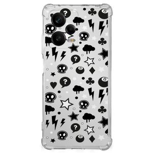 Extreme Case Xiaomi Redmi Note 12 Pro Silver Punk