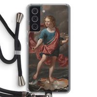Soap Bubbles: Samsung Galaxy S21 FE Transparant Hoesje met koord