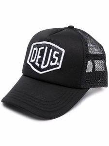 Deus Ex Machina casquette à patch logo - Noir