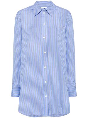 ISABEL MARANT chemise Cylvany à logo brodé - Bleu