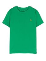 POLO RALPH LAUREN KIDS t-shirt à logo Polo Pony brodé - Vert - thumbnail