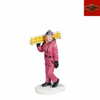 On her way to apresski l4.5b2.5h7.5cm