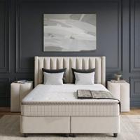 2-Persoons Boxspring met opbergruimte Blackpearl - Beige - Beige 180x220 cm - Pocketvering - Inclusief Topper - Dekbed-Discounter.nl 2-Persoons Boxspring met opbergruimte Blackpearl - Beige - Beige 180x220 cm - Pocketvering - Inclusief Topper - Dekbed-Discounter.nl