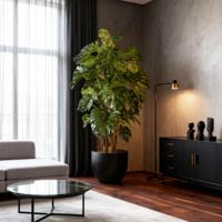 Monstera Giant deluxe kunstboom - 210 cm