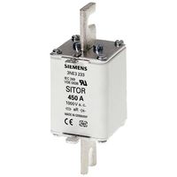 Siemens 3NE3227 Zekeringsinzetstuk Met mechanische beveiligingsweergave Geschikt voor Zekeringsgrootte 000-4 Afmeting zekering : 1 250 A 1000 V 3 stuk(s) - thumbnail