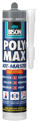 Polymax seal antraciet 280ml - Bison