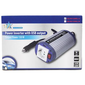 HQ 12V-230V 150W netvoeding & inverter Auto