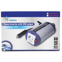 HQ 12V-230V 150W netvoeding & inverter Auto - thumbnail