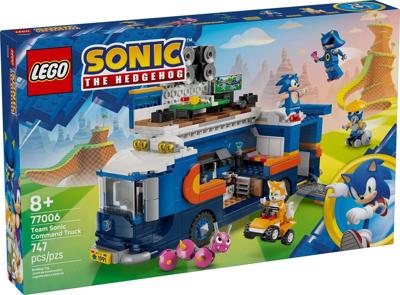 LEGO SONIC THE HEDGEHOG 77006 Team Sonic Commandovrachtwagen