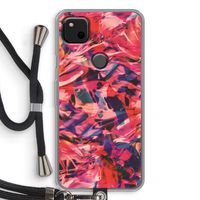 California: Pixel 4a Transparant Hoesje met koord California: Pixel 4a Transparant Hoesje met koord
