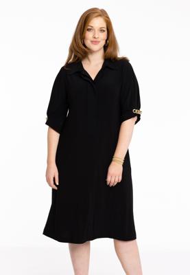 Yoek Jurk buckle | Zwart | Maat 46/48