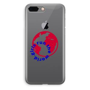 Run The World: iPhone 8 Plus Transparant Hoesje