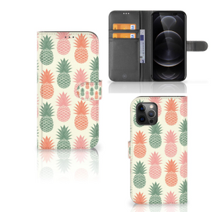 Apple iPhone 12 Pro Max Book Cover Ananas