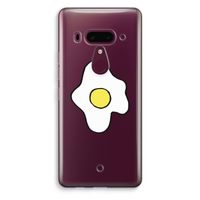 Spiegelei: HTC U12+ Transparant Hoesje