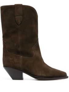 ISABEL MARANT bottines Dahope 60 mm en daim - Marron