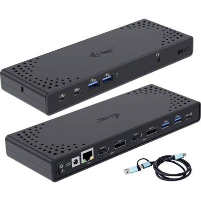 i-tec I-TEC USB3.0/USB-C/Thunderbolt DualDS+PD USB-C dockingstation