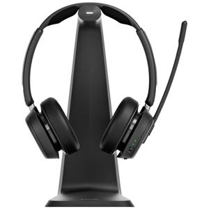 EPOS Impact 1061 On Ear headset Computer Bluetooth Stereo Zwart Headset, Incl. oplaad- en dockingstation