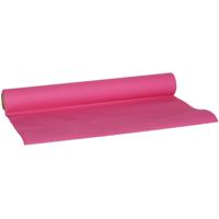 Cosy & Trendy Tafelloper - papier - fuchsia roze - 480 x 40 cm - Feesttafelkleden