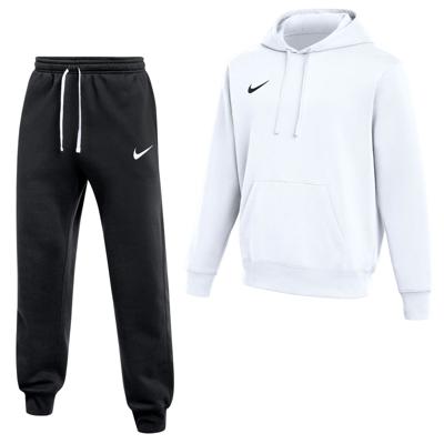 Nike Park 26 Fleece Pullover Hoodie Joggingpak Wit Zwart