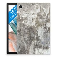 Samsung Galaxy Tab A8 2021/2022 Tablet Back Cover Beton Print - thumbnail