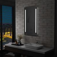 Badkamerspiegel LED met schap 60x100 cm