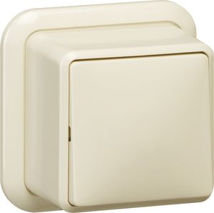 Gira kruisschakelaar opbouw creme