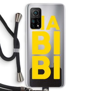 Habibi Majorelle : Xiaomi Mi 10T 5G Transparant Hoesje met koord