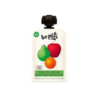 Beplus Knijpfruit 100% apple pear apricot bio 100 Gram