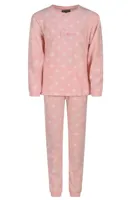Cocodream fleece pyjama kind meisjes - Love - Warme pyjama maat 128 - Fleece pyjama kind