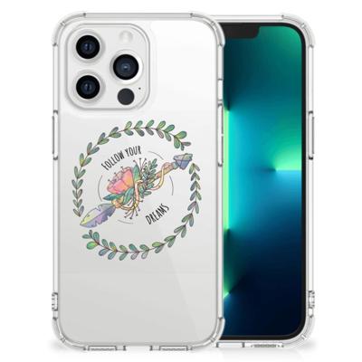 Apple iPhone 13 Pro Stevig | Bumper Hoesje | Boho Dreams Apple iPhone 13 Pro Stevig | Bumper Hoesje | Boho Dreams