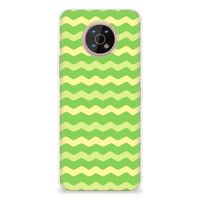 Nokia G50 TPU bumper Waves Green