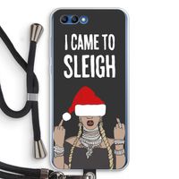 Came To Sleigh: Honor 10 Transparant Hoesje met koord
