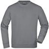 James & Nicholson JN840 Workwear Sweat - Dark-Grey-(Solid) - S