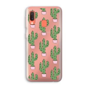 Cactus Lover: Samsung Galaxy A20e Transparant Hoesje