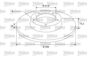 Valeo Remschijven 675409